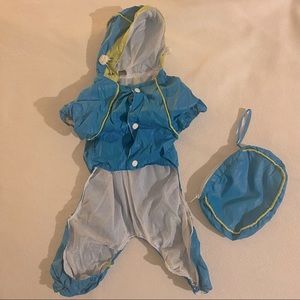 NWOT Dog Raincoat Rain Jacket Coat Outfit XS / Small